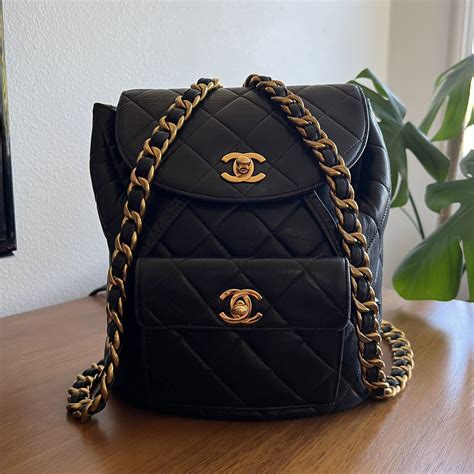 vintage chanel backpack replica|chanel vintage handbags authentic.